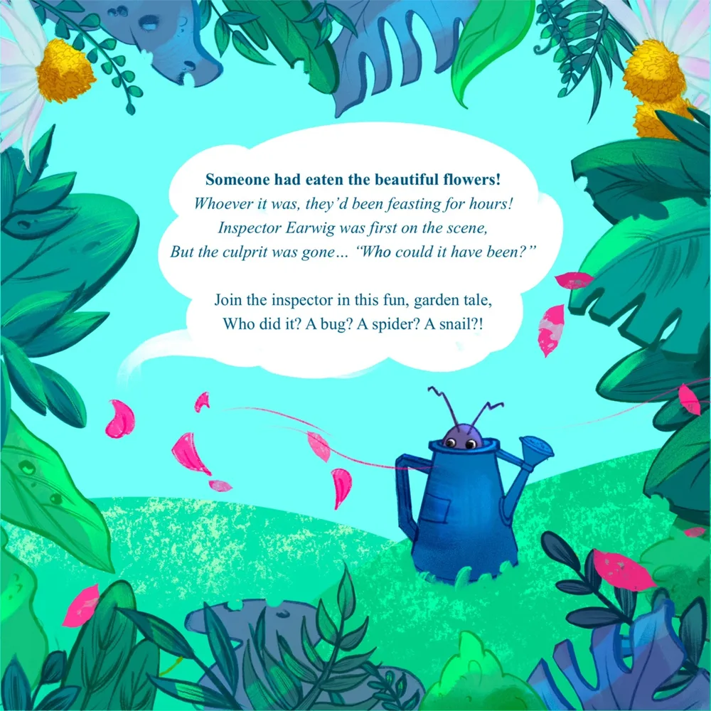 Inspector Earwig & the Garden Thief — back cover