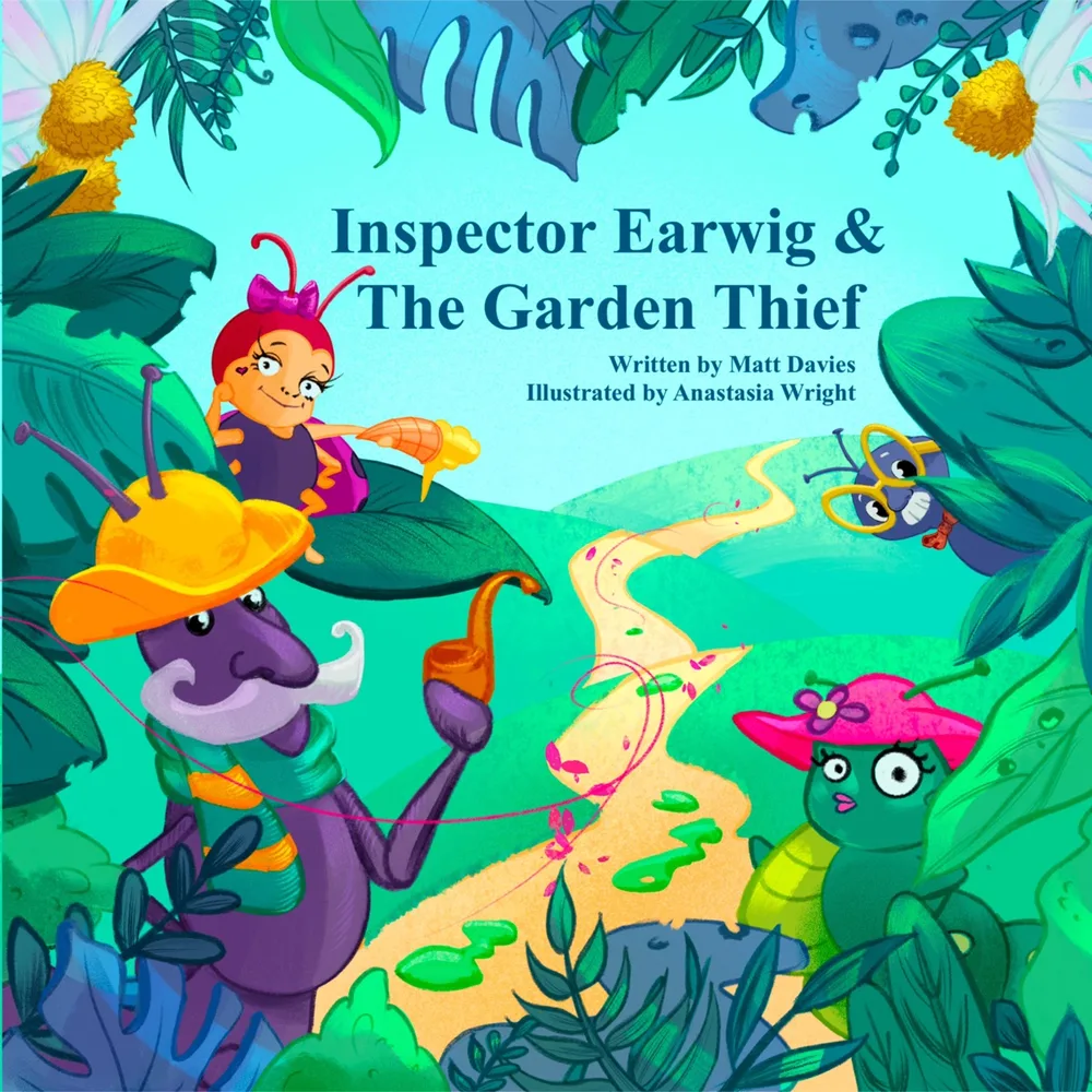 Inspector Earwig & the Garden Thief — front cover