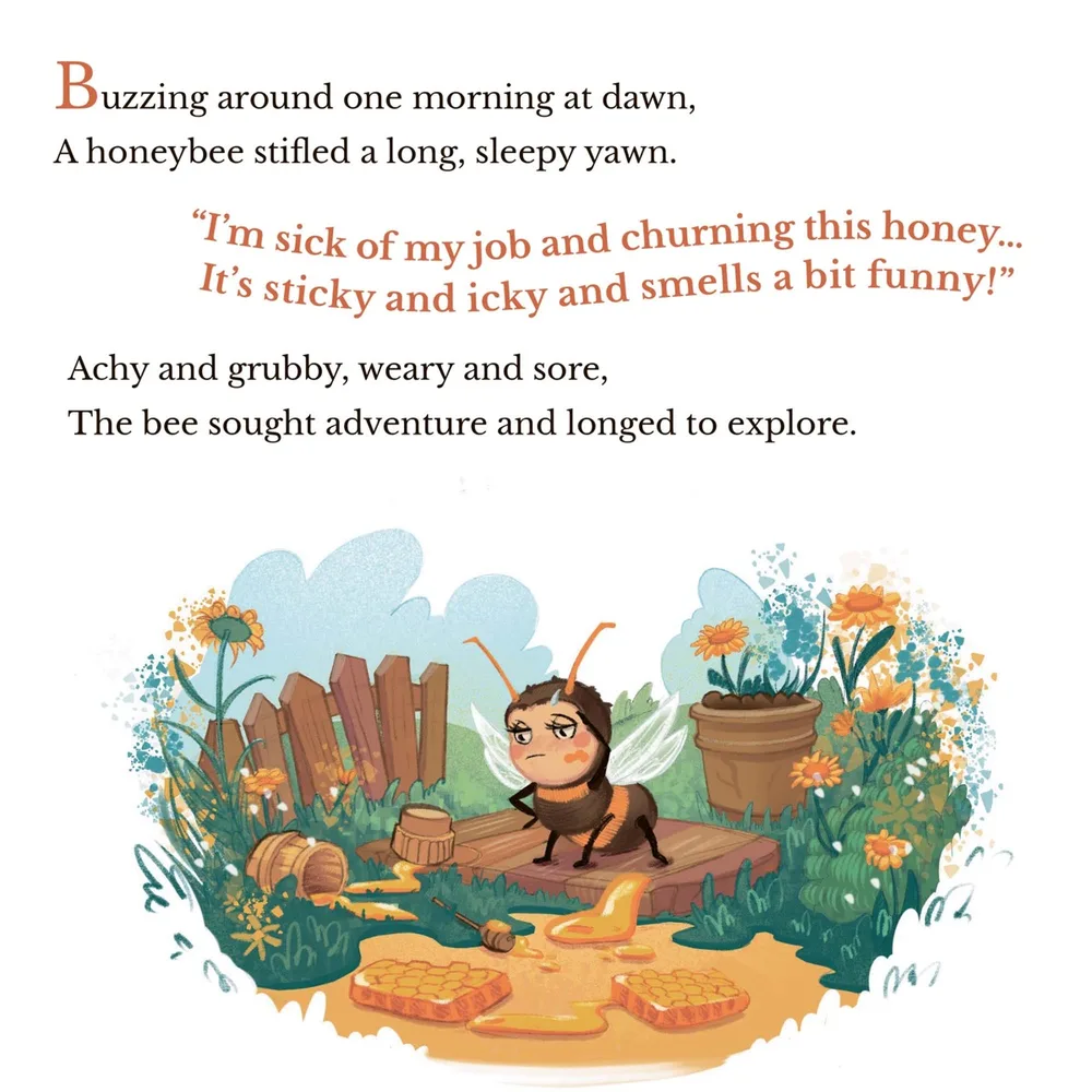 Beyond the Hive — a sample page from inside the book